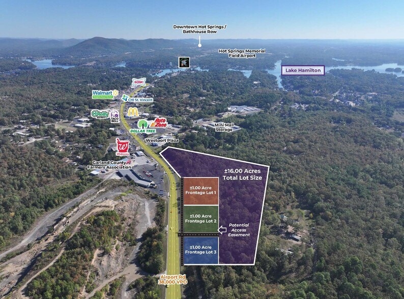 Primary Photo Of 00 Airport Rd, Hot Springs National Park Land For Sale