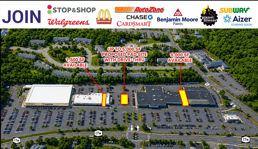 Primary Photo Of 470-501 State Route 17M, Monroe Unknown For Lease