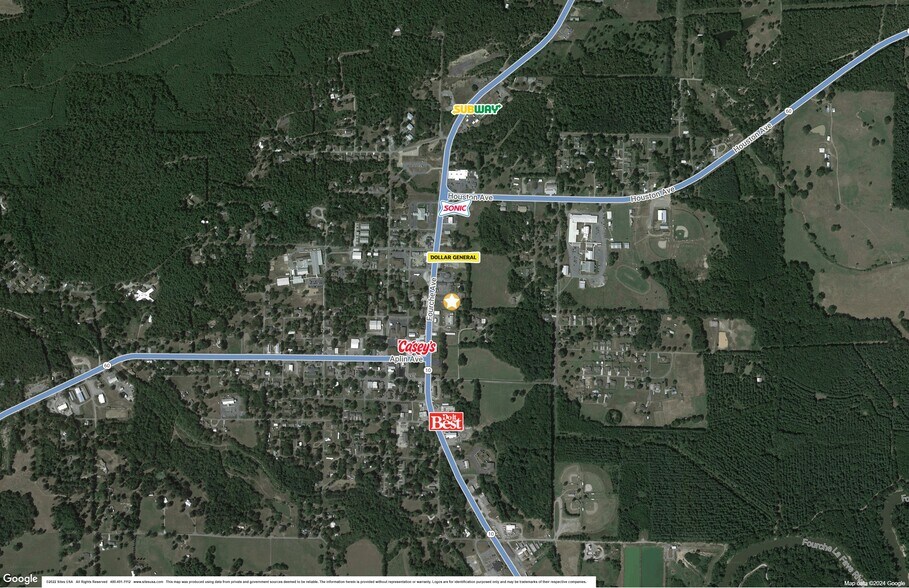 More Photos Of 416 S Fourche Ave, Perryville Freestanding For Lease