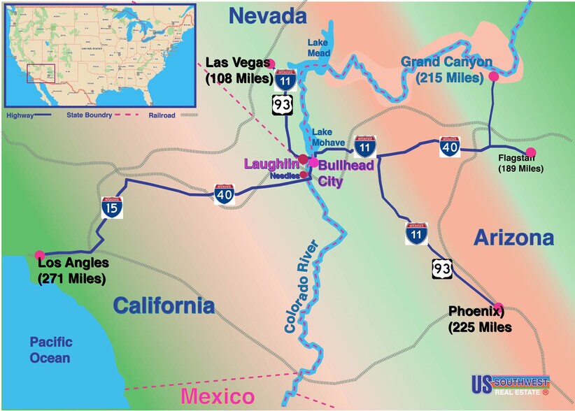 More Photos Of Hwy 68, Bullhead City Land For Sale