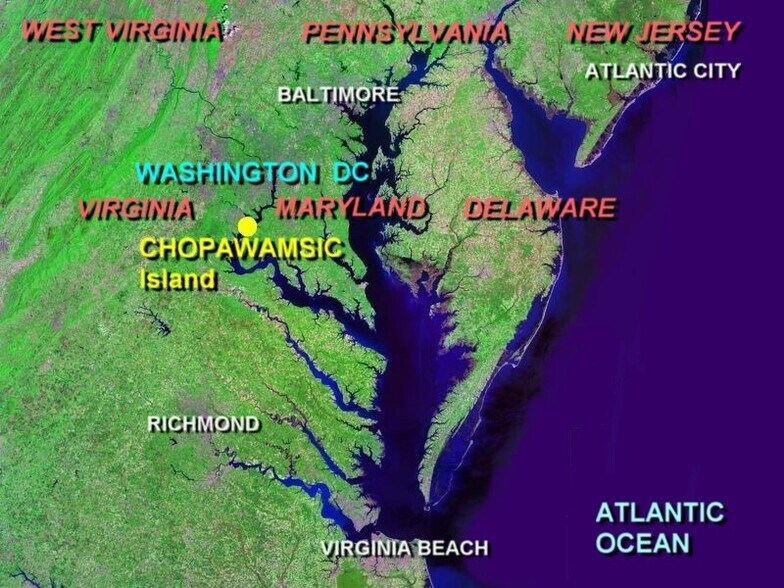 Primary Photo Of Chopawamsic Island, Quantico Land For Sale