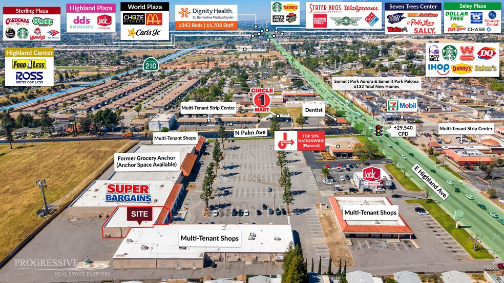 More Photos Of 3667-3669 Highland Ave, Highland General Retail For Sale