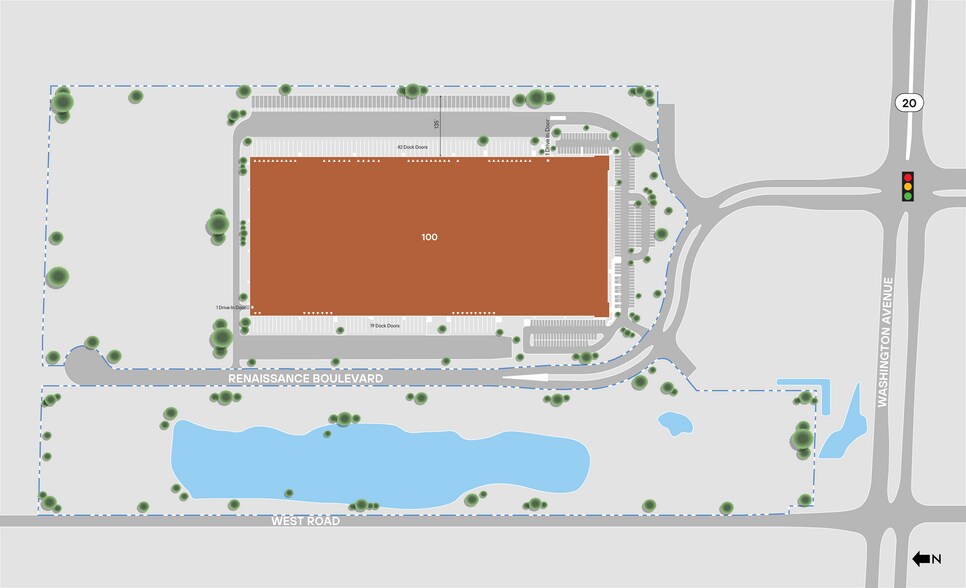 More Photos Of 901 Renaissance Blvd, Sturtevant Industrial For Lease