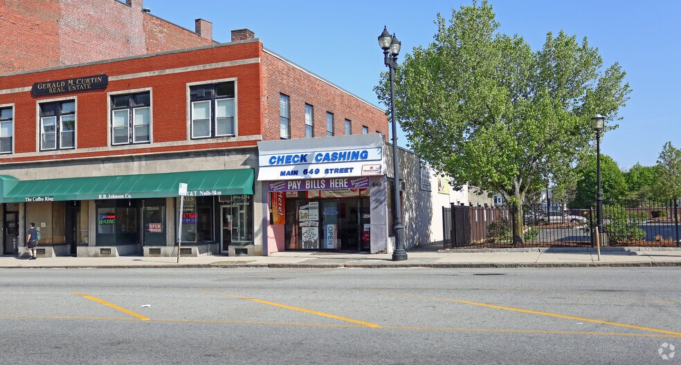 Primary Photo Of 649 Main St, Waltham Storefront For Sale