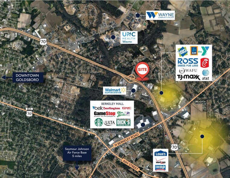 More Photos Of 2609 N Park Dr, Goldsboro Land For Sale