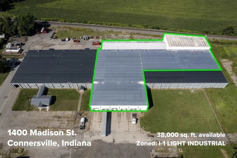 Primary Photo Of 1400 W Madison Ave, Connersville Warehouse For Lease