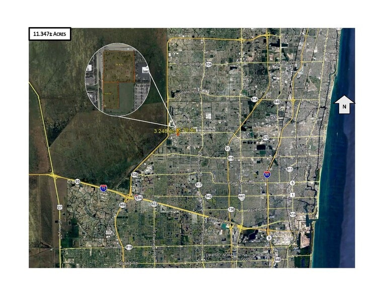 More Photos Of 9900 W Commercial Blvd, Sunrise Land For Sale