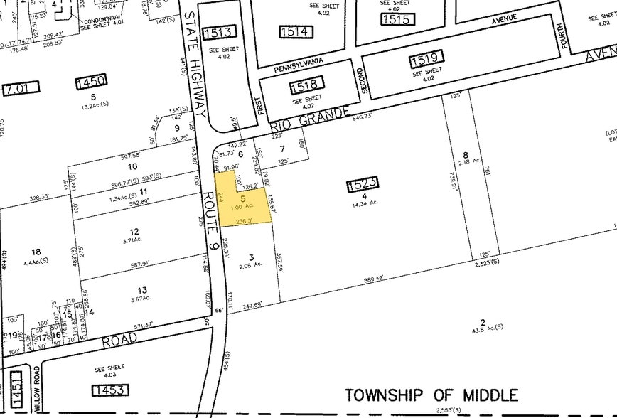 Primary Photo Of 4002 Route 9 S, Rio Grande Land For Sale