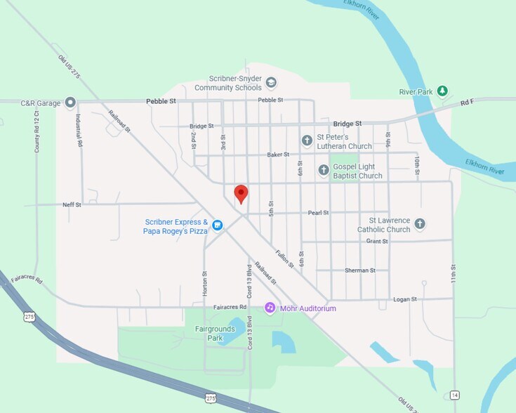 More Photos Of 413 Main St, Scribner Storefront For Sale