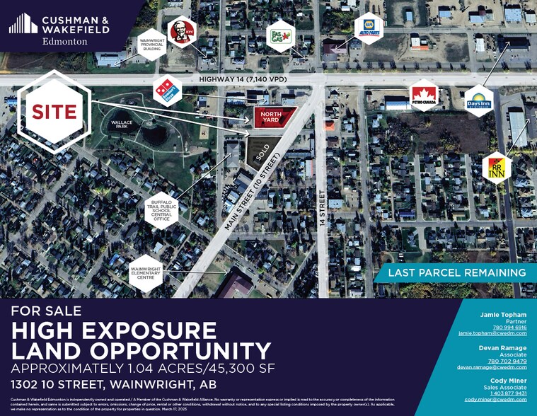 Primary Photo Of 1302 10A St, Wainwright Land For Sale