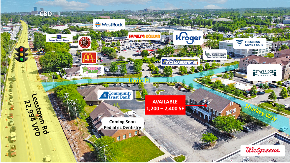 More Photos Of 1716-1720 Sharkey Way, Lexington Office For Lease