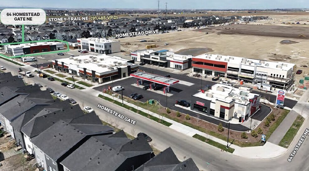 More Photos Of 64 Homestead Gate NE, Calgary Storefront For Lease