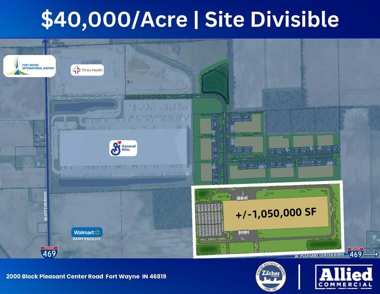 More Photos Of 2000 Pleasant Center rd, Fort Wayne Land For Sale