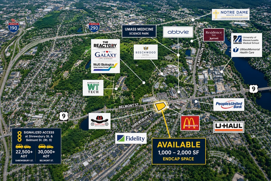 More Photos Of 490 Shrewsbury St, Worcester Unknown For Lease