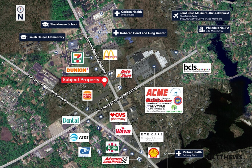 More Photos Of 107 Trenton Rd, Browns Mills Medical For Sale