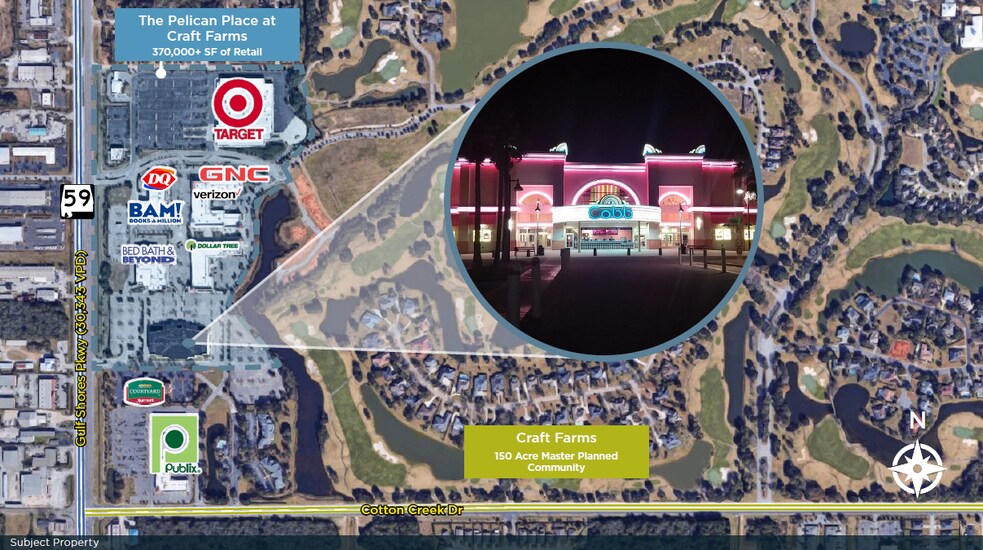 More Photos Of 3780 Gulf Shores Pky, Gulf Shores Movie Theatre For Lease