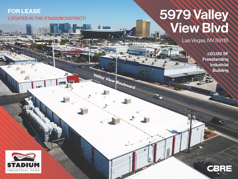 Primary Photo Of 5979 Valley View Blvd, Las Vegas Warehouse For Lease