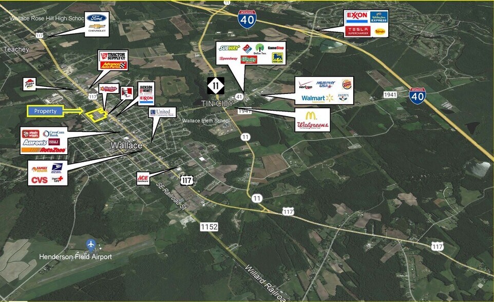 More Photos Of 715 N Norwood St, Wallace Freestanding For Lease