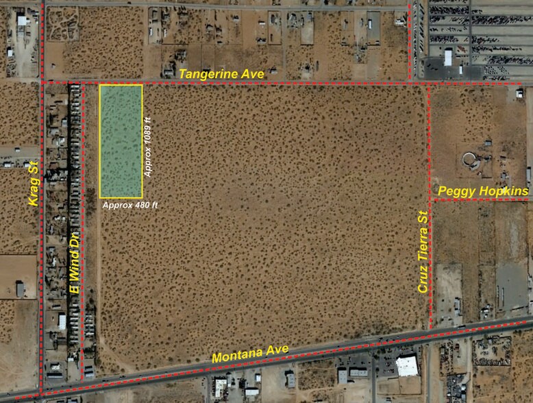 More Photos Of 14580 Tangerine, El Paso Land For Sale