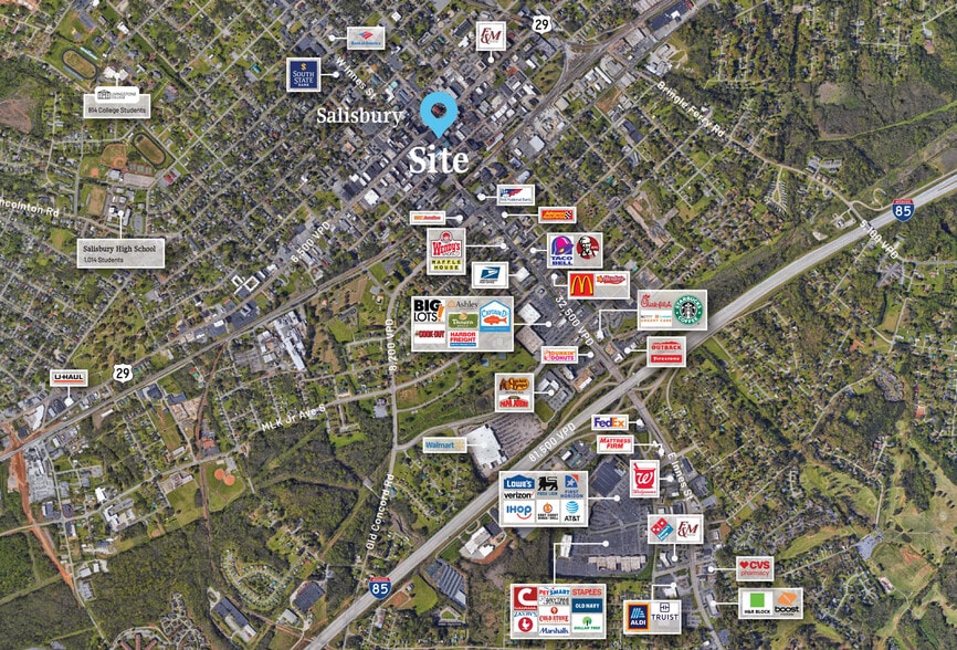 More Photos Of 122 E Innes St, Salisbury Storefront Retail Residential For Sale