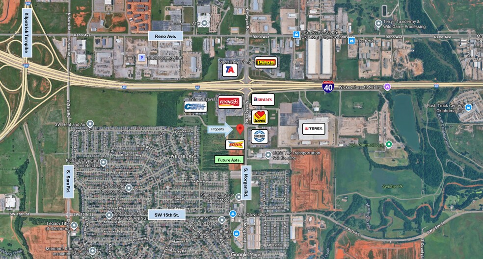 Primary Photo Of 901 S Morgan Rd, Oklahoma City Land For Sale