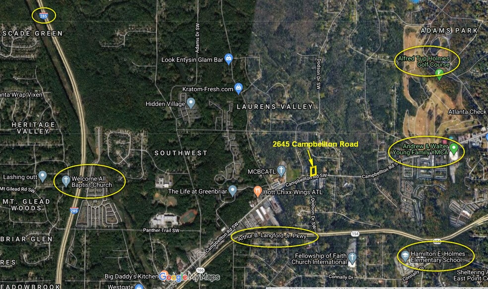 More Photos Of 2645 Campbellton Rd, Atlanta Land For Sale