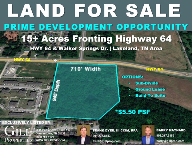 More Photos Of Highway 64 & Walker Rd, Cordova Land For Sale
