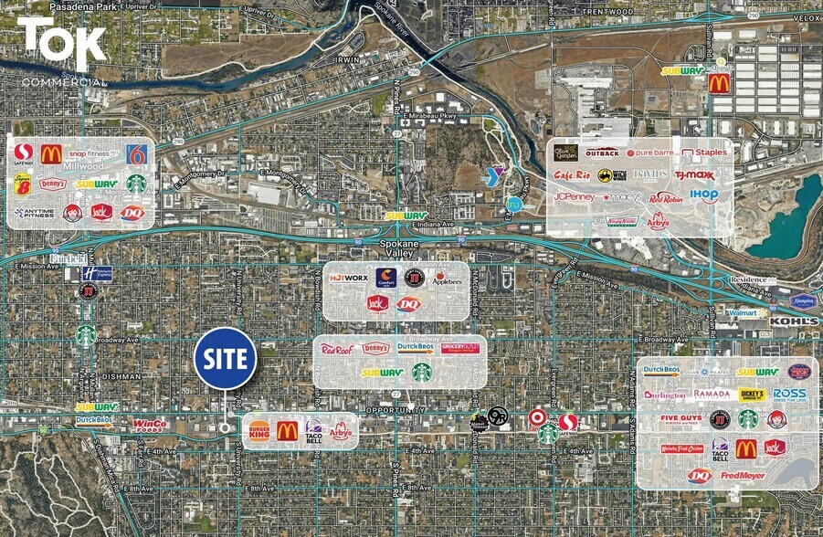 More Photos Of 10600-10614 E Sprague Ave, Spokane General Retail For Lease