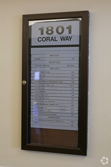 More Photos Of 1801 Coral Way, Miami Medical For Lease