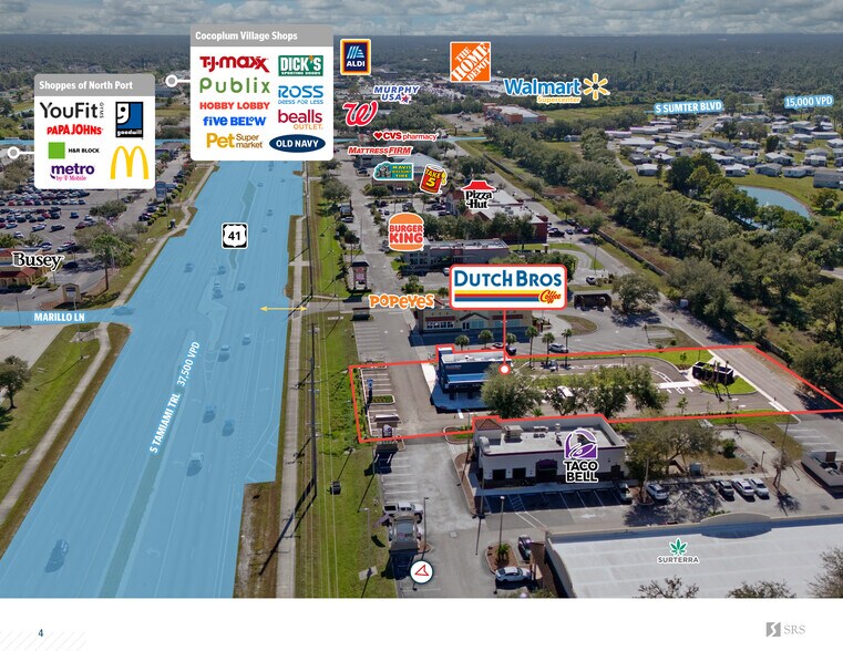 More Photos Of 14914 Tamiami Trl, North Port Fast Food For Sale