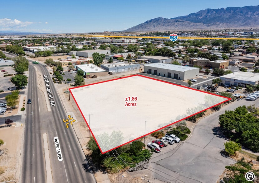 Primary Photo Of 8400 Jefferson St, Albuquerque Land For Sale