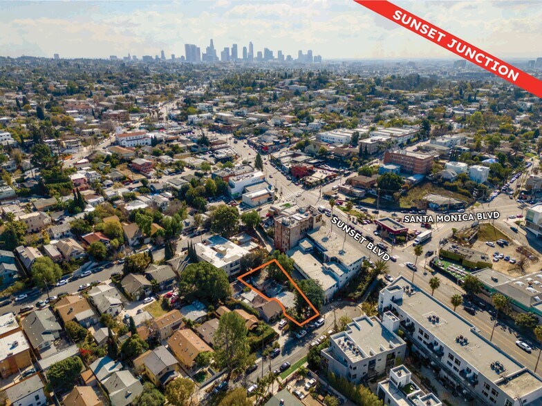 Primary Photo Of 1108 Manzanita St, Los Angeles Land For Sale