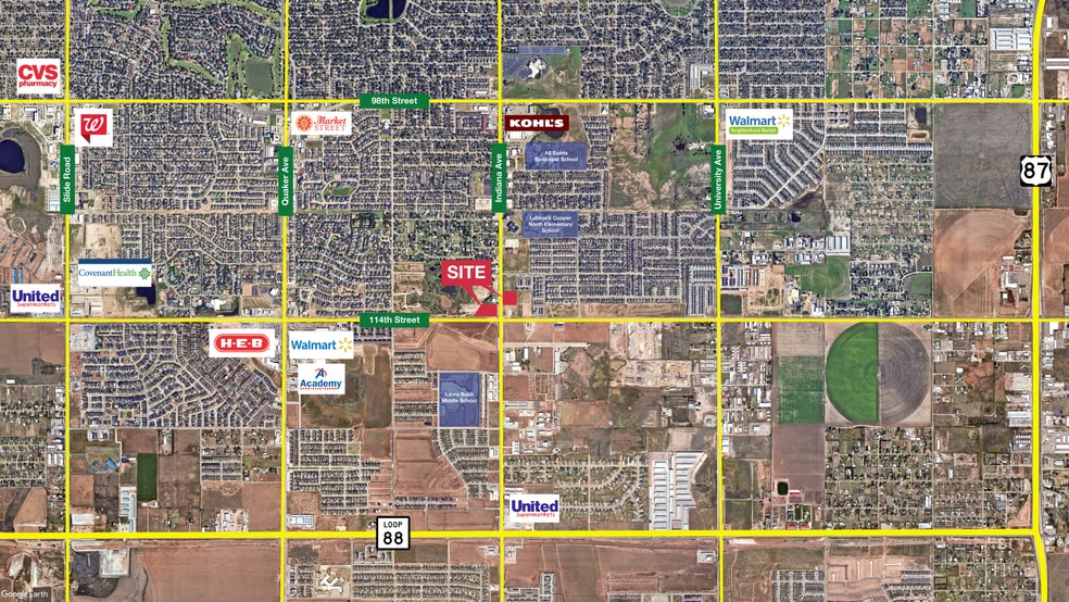More Photos Of 114th St @ Indiana Avenue, Lubbock Land For Sale
