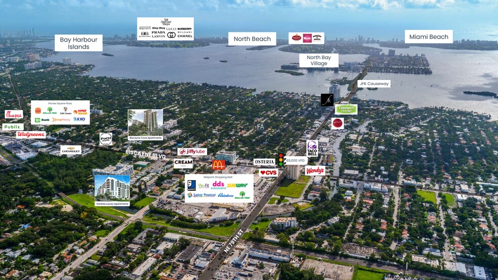 More Photos Of 8699 Biscayne Blvd, Miami Land For Sale