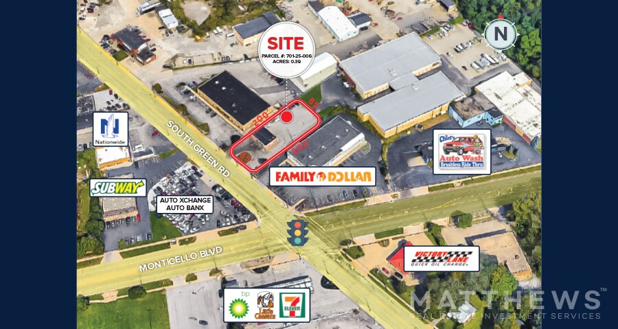 More Photos Of 689 South Green Rd, South Euclid Freestanding For Lease