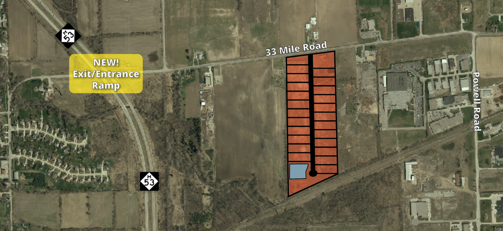 Primary Photo Of 33 Mile Rd & M-53, Bruce Township Land For Sale