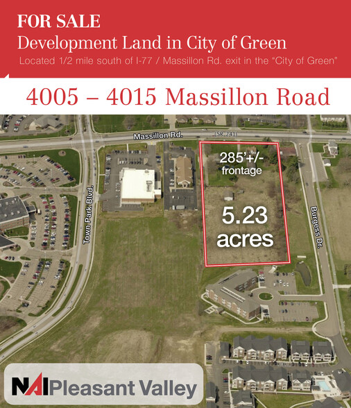 Primary Photo Of 4005-4015 Massillon Rd, Uniontown Land For Sale