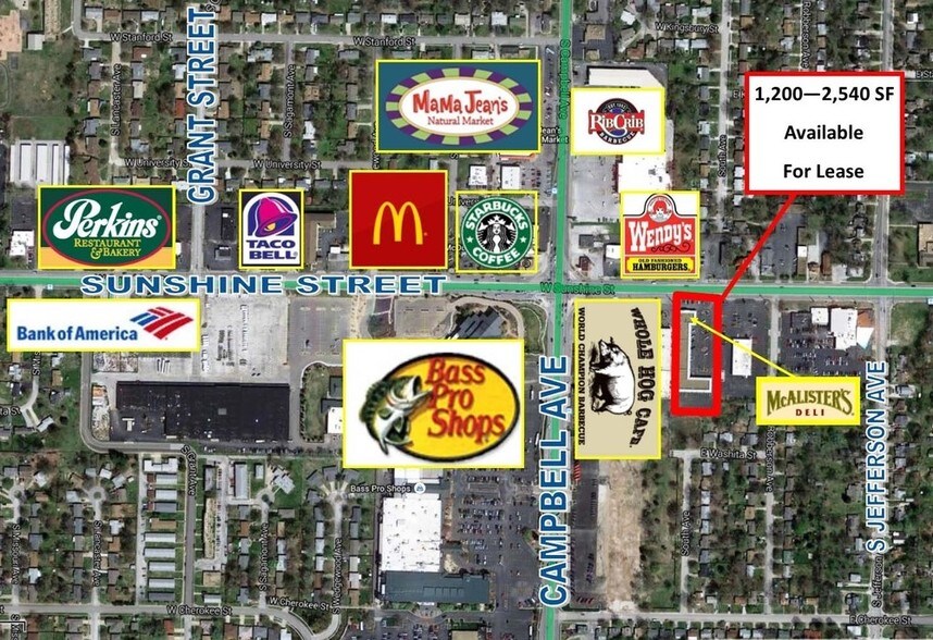 More Photos Of 210-228 W Sunshine St, Springfield Unknown For Lease