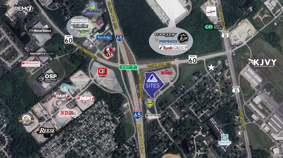 More Photos Of 7312 Appleleaf Lane, Sellersburg Land For Lease