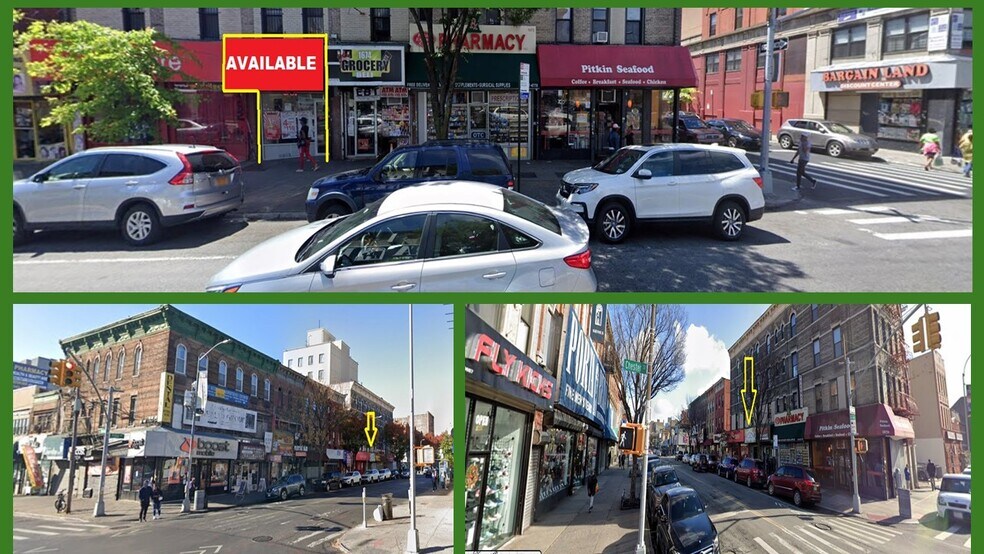 More Photos Of 1672-1676 Pitkin Ave, Brooklyn Storefront Retail Residential For Lease