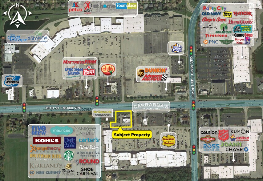 More Photos Of 1001 75th St At, Lemont Rd, Woodridge Freestanding For Sale