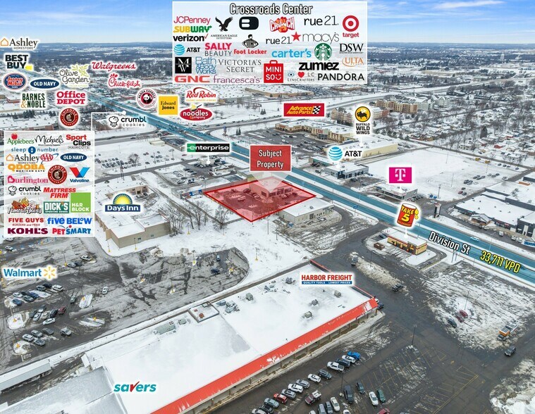 More Photos Of 3520 W Division St, Saint Cloud Storefront Retail Office For Sale