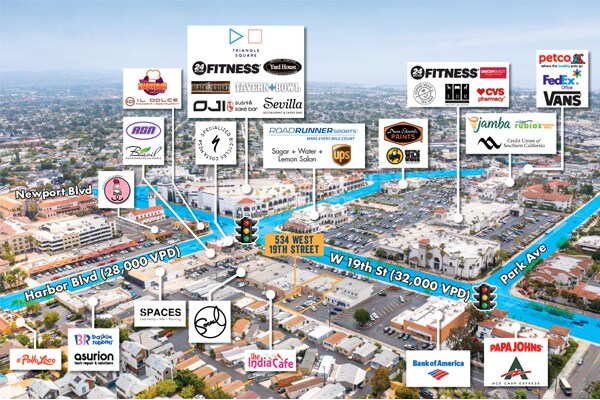 More Photos Of 534 W 19th St, Costa Mesa Storefront Retail Office For Lease