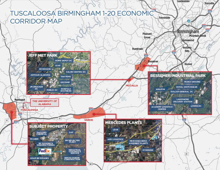 More Photos Of 3606 Fosters Industrial Dr, Tuscaloosa Distribution For Sale