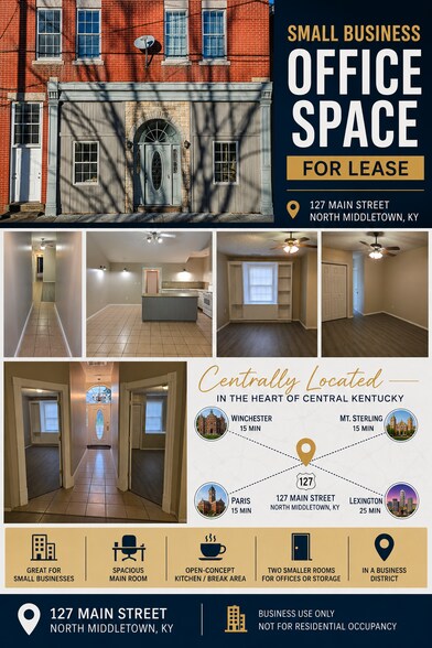 More Photos Of 127 Main St, North Middletown Office For Lease