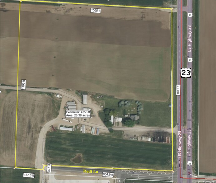 More Photos Of 14337 US Highway 23, South Bloomfield Land For Sale