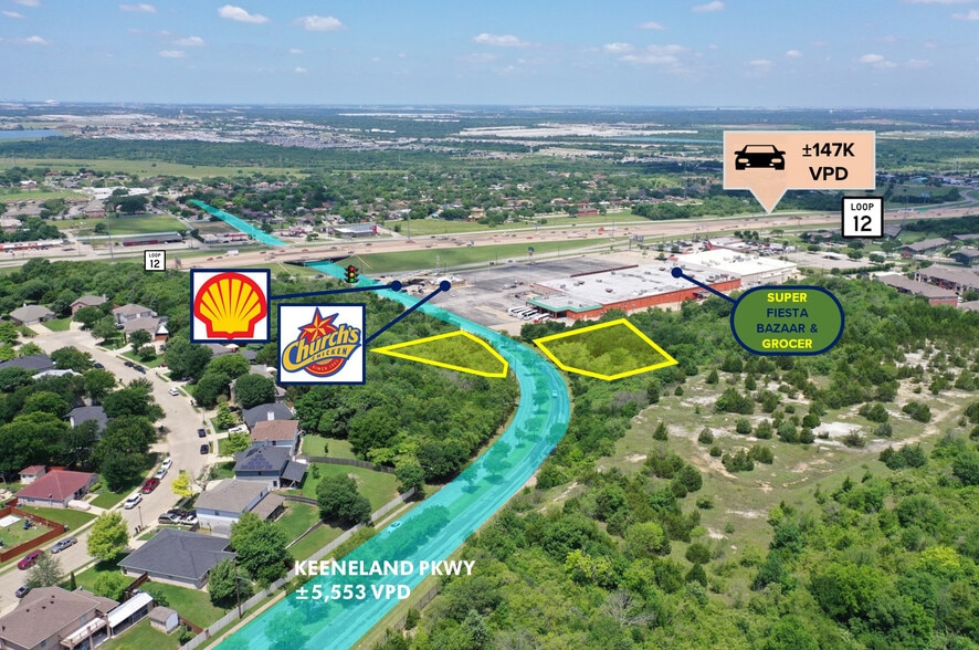 More Photos Of 5303-5306 Keeneland Pky, Dallas Land For Sale