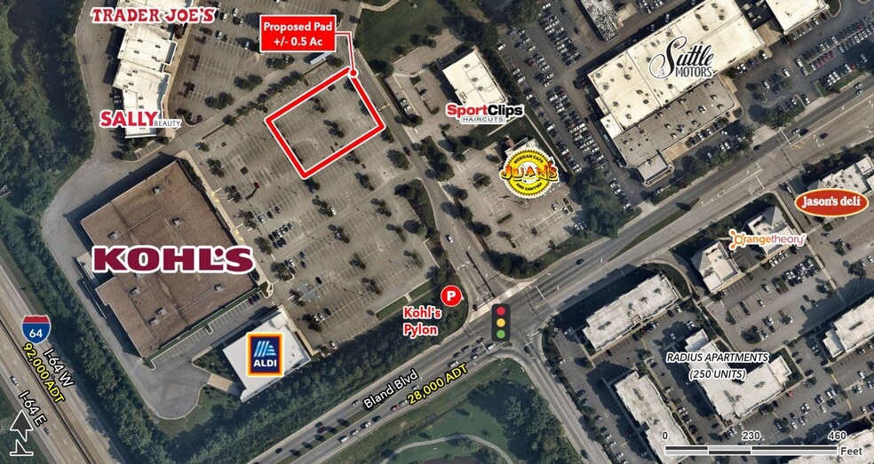 Primary Photo Of 551 Bland Blvd, Newport News Land For Lease