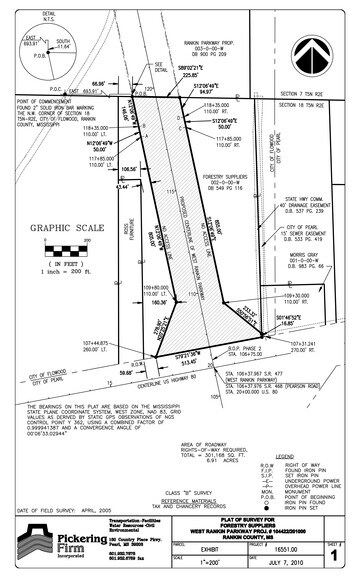 More Photos Of 2104 U.S. 80, Flowood Land For Sale