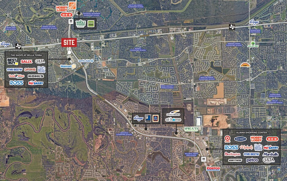 More Photos Of NWQ Of Bellaire and Grand Parkway blvd, Richmond Land For Lease